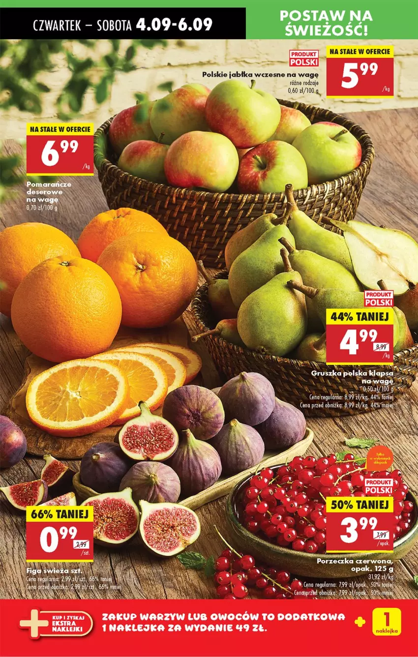 Gazetka promocyjna Biedronka - Od Czwartku - ważna 04.09 do 10.09.2025 - strona 21 - produkty: Fa, Jabłka