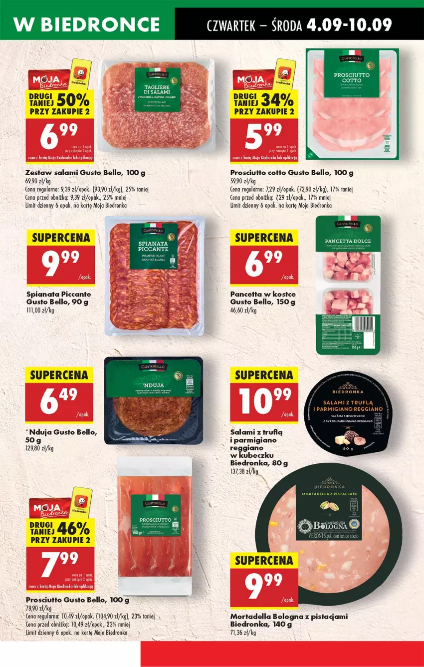 Gazetka promocyjna Biedronka - Od Czwartku - ważna 04.09 do 10.09.2025 - strona 35 - produkty: Bell, Dell, LG, Mortadella, Prosciutto, Salami, Ser