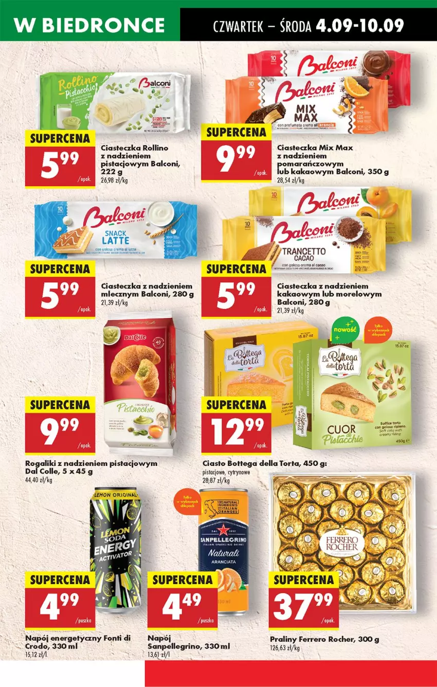 Gazetka promocyjna Biedronka - Od Czwartku - ważna 04.09 do 10.09.2025 - strona 45 - produkty: Alcon, Dell, Ferrero, Ferrero Rocher, Kakao, LG, Napój, Napój energetyczny, Praliny, Rogal, Tarta, Tran