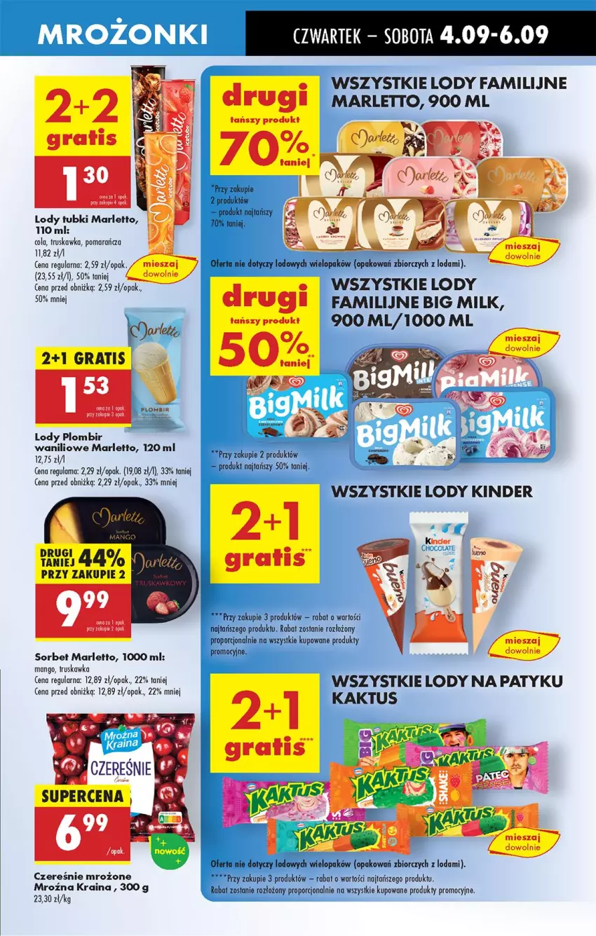 Gazetka promocyjna Biedronka - Od Czwartku - ważna 04.09 do 10.09.2025 - strona 49 - produkty: Big Milk, Fa, Gra, Lody, Mango