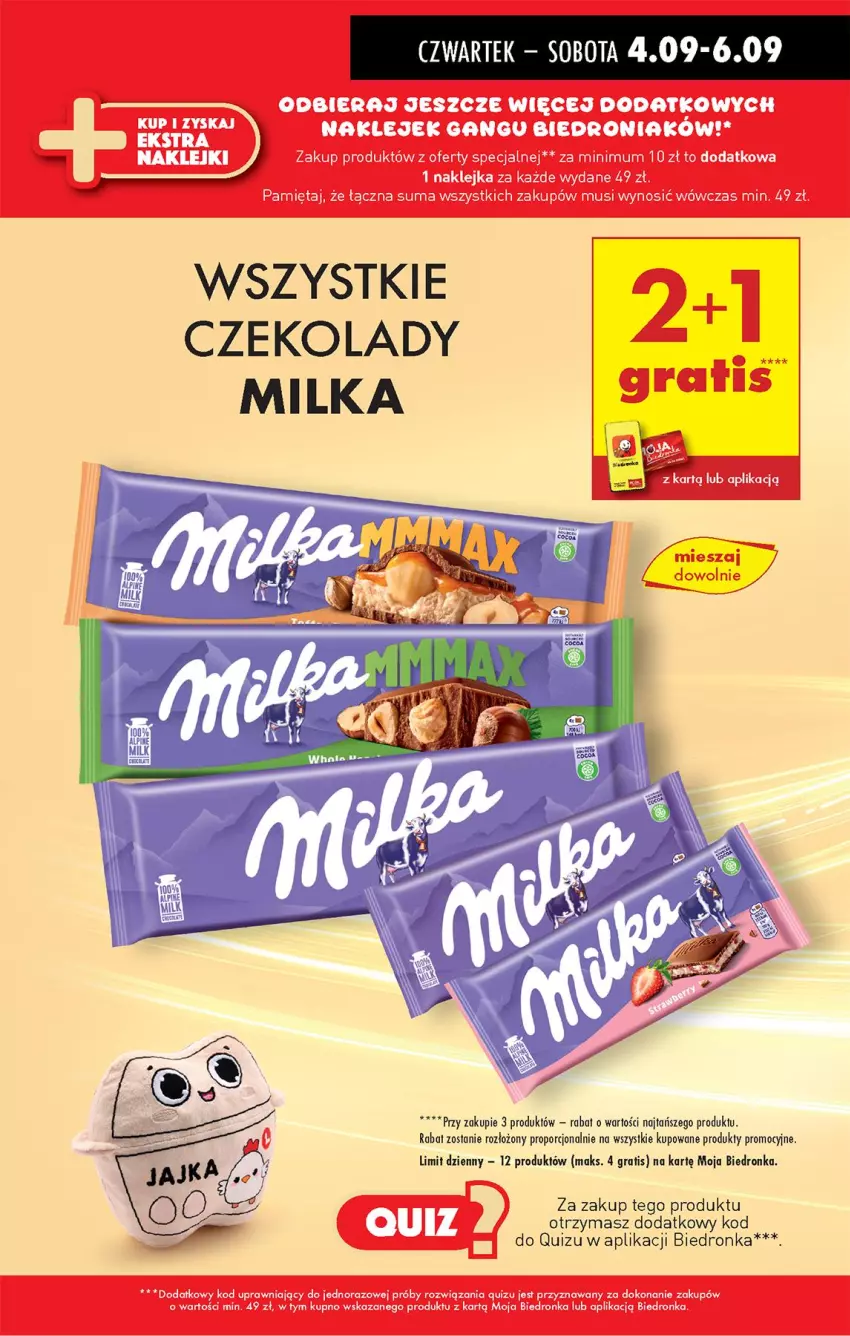 Gazetka promocyjna Biedronka - Od Czwartku - ważna 04.09 do 10.09.2025 - strona 55 - produkty: Fa, Gra, LG, Por, Quiz