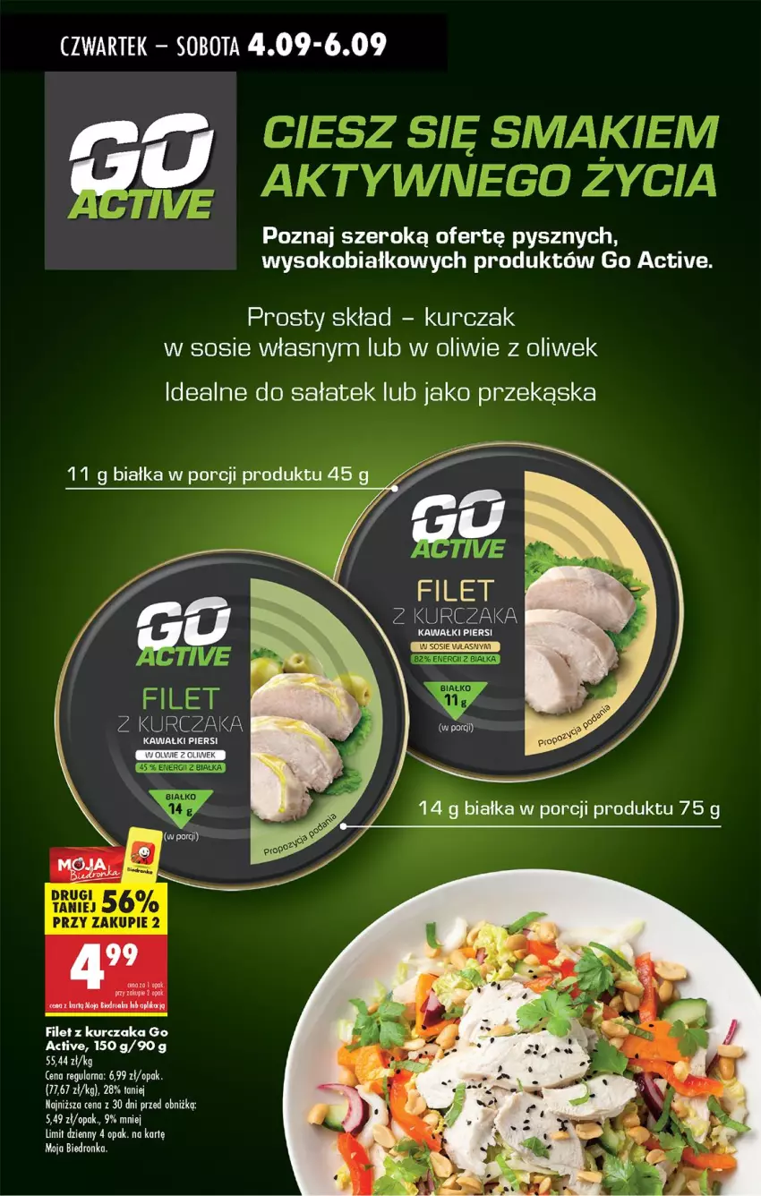 Gazetka promocyjna Biedronka - Od Czwartku - ważna 04.09 do 10.09.2025 - strona 63 - produkty: Kawa, Kurczak, Sałat, Sok, Sos