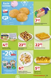 Gazetka promocyjna Auchan - Magia rabatów Hipermarkaty - Gazetka - ważna od 17.11 do 17.11.2021 - strona 11 - produkty: Gra, Szarlotka, Rogal, Chleb tostowy, Chleb, Bułka