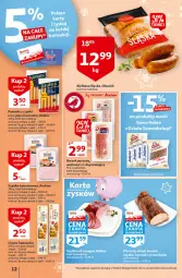 Gazetka promocyjna Auchan - Magia rabatów Hipermarkaty - Gazetka - ważna od 17.11 do 17.11.2021 - strona 12 - produkty: Kurczak, Ciasto francuskie, Krakus, Ser, Parówki, Parówki z szynki, Szynka konserwowa, Szynka, Kiełbasa, Olewnik, Kiełbasa śląska