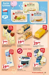 Gazetka promocyjna Auchan - Magia rabatów Hipermarkaty - Gazetka - ważna od 17.11 do 17.11.2021 - strona 13 - produkty: Mozzarella, Maasdam, Ser, Bursztyn, Brie, Mascarpone, Serek, Camembert, Rubin, Hochland, Mimolette, Bazyl, Ser pleśniowy, Emmental