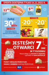 Gazetka promocyjna Auchan - Magia rabatów Hipermarkaty - Gazetka - ważna od 17.11 do 17.11.2021 - strona 2 - produkty: Papier, Owoce, Mleko