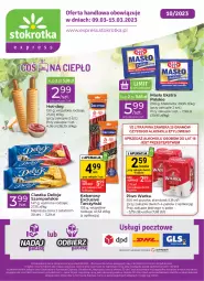 Gazetka promocyjna Stokrotka - Stokrotka Express - Gazetka - ważna od 15.03 do 15.03.2023 - strona 1 - produkty: Piwo, Ciastka, Warzywa, Mlekovita, Warka, Tarczyński, Delicje, Owoce, Kabanos, Masło, Mięso, Mleko
