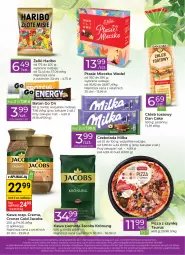 Gazetka promocyjna Stokrotka - Stokrotka Express - Gazetka - ważna od 15.03 do 15.03.2023 - strona 3 - produkty: Warzywa, Kawa, Sante, Pizza, Mleczko, Czekolada, Chleb tostowy, Ptasie mleczko, Dan Cake, Baton, Owoce, Chleb, Jacobs, Haribo, Mięso, Milka, Fa