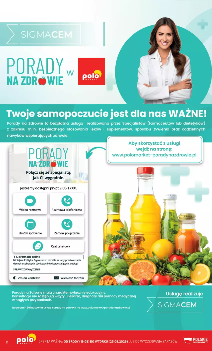 Gazetka promocyjna PoloMarket - Gazetka POLOmarket - ważna 19.08 do 25.08.2026 - strona 2 - produkty: Telefon