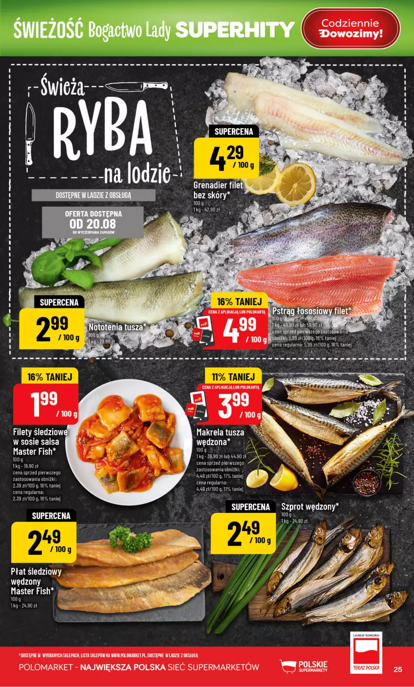 Gazetka promocyjna PoloMarket - Gazetka POLOmarket - ważna 19.08 do 25.08.2026 - strona 25 - produkty: EPEE, Laur, NBA, Szprot, Tera, Tusz, Wino