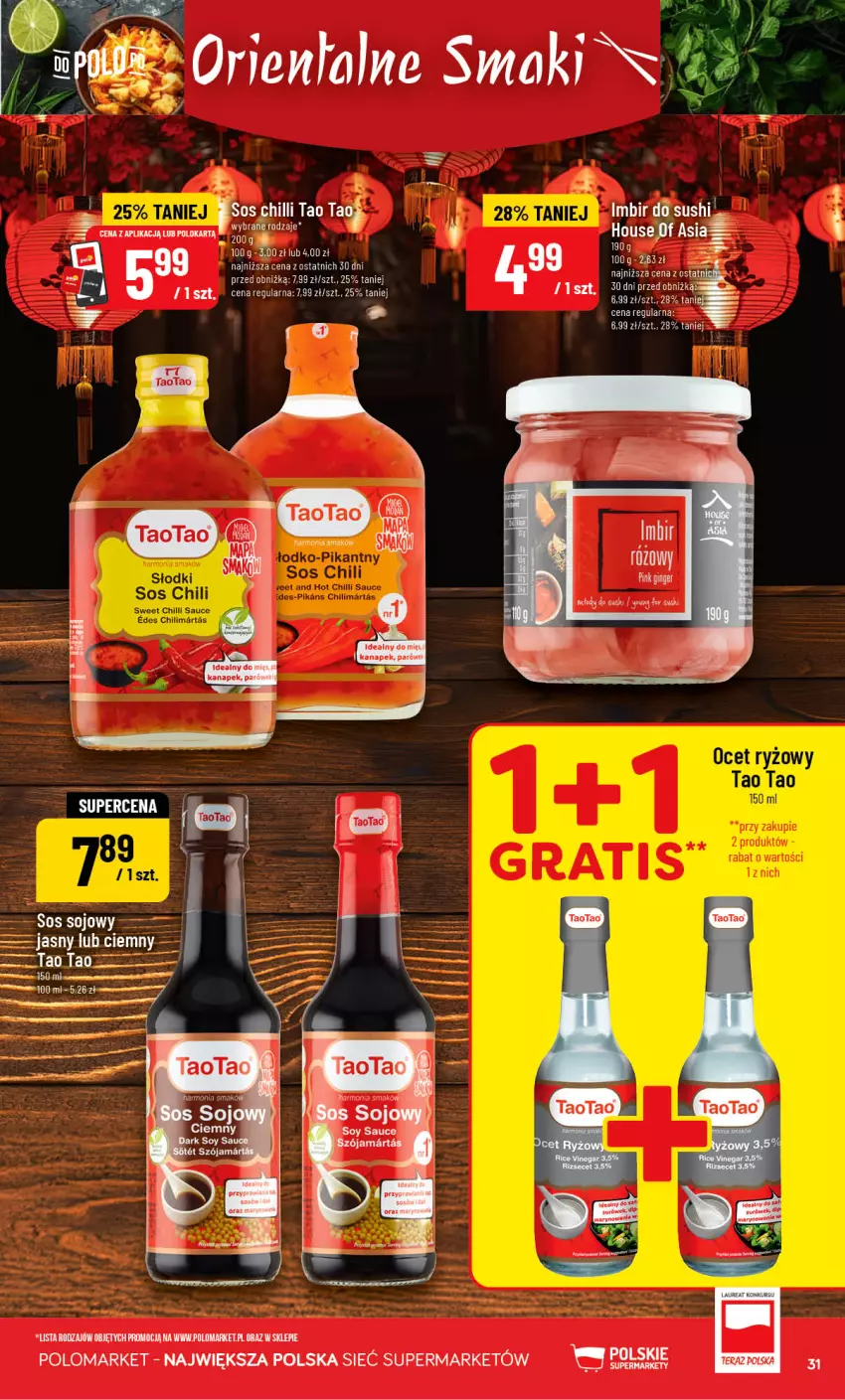 Gazetka promocyjna PoloMarket - Gazetka POLOmarket - ważna 19.08 do 25.08.2026 - strona 31 - produkty: Gin, TaoTao, Tera