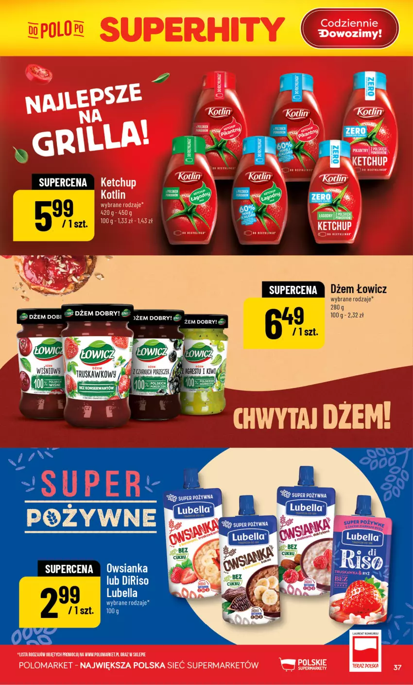 Gazetka promocyjna PoloMarket - Gazetka POLOmarket - ważna 19.08 do 25.08.2026 - strona 37 - produkty: Bell, Bella, Dżem, Laur, Lubella, Por, Ser