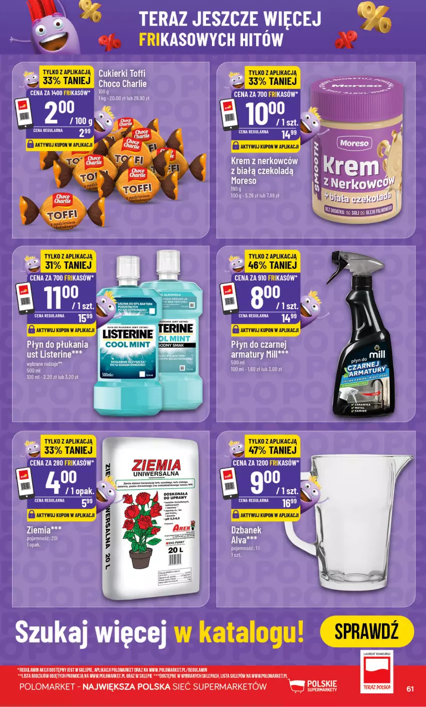 Gazetka promocyjna PoloMarket - Gazetka POLOmarket - ważna 19.08 do 25.08.2026 - strona 61 - produkty: Dzbanek, Halo, Listerine, Płyn do płukania, Tera