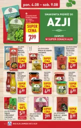 Gazetka promocyjna Aldi - Pełna oferta - Gazetka - ważna od 09.08 do 09.08.2025 - strona 16 - produkty: Sajgonki, Makaron, Warzywa, Sos, Ryż, Smakowita, Papier, Edam, Sushi, Papier ryżowy, LG, Fa