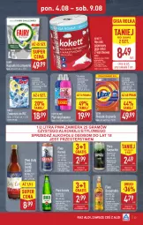 Gazetka promocyjna Aldi - Pełna oferta - Gazetka - ważna od 09.08 do 09.08.2025 - strona 23 - produkty: Piwa, Piwo, Gra, Coccolino, Papier, Zawieszki, Bref, Proszek do prania, Karp, Desperados, Vizir, Płyn do płukania, Ręcznik, Fairy, Zmywarki, Harnaś, Fa