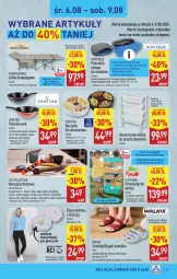 Gazetka promocyjna Aldi - Pełna oferta - Gazetka - ważna od 09.08 do 09.08.2025 - strona 25 - produkty: Klapki, Ser, Noż, Mop, Inka, Nożyczki, Miarka, Sandał, Wózek, Haczyk, Poziomica, Patelnia, Bluza, Pokrowiec, Poduszka