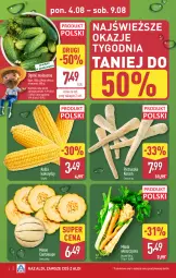 Gazetka promocyjna Aldi - Pełna oferta - Gazetka - ważna od 09.08 do 09.08.2025 - strona 4 - produkty: Pietruszka, Włoszczyzna pęczek, Melon