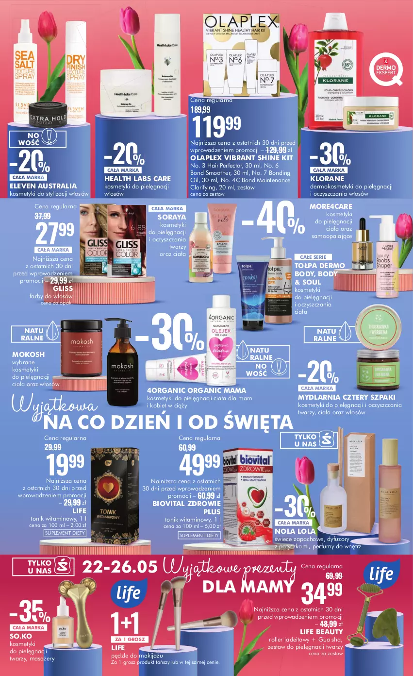 Gazetka promocyjna Super Pharm - ważna 15.05 do 28.05.2024 - strona 4 - produkty: Biovital, Body, Fa, Klorane, Kosmetyki do pielęgnacji, Makijaż, Masażer, Perfum, Roller, Ser, Suplement diety, Tołpa, Tonik, Zdrowie