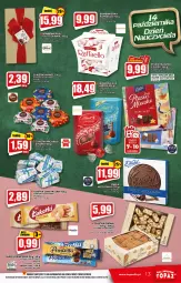 Gazetka promocyjna Topaz - Gazetka - Gazetka - ważna od 13.10 do 13.10.2021 - strona 13 - produkty: Ciastka, Princessa, Top, Sok, Cukier, Raffaello, Wawel, Mleczko, Ptasie mleczko, Ferrero, Cukierki, Lindt, Michałki, Fa