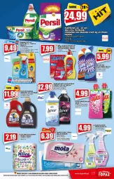 Gazetka promocyjna Topaz - Gazetka - Gazetka - ważna od 13.10 do 13.10.2021 - strona 17 - produkty: Płyn do prania, Top, Sok, Sól, Palmolive, Ajax, Papier, Ręcznik kuchenny, Cillit Bang, Papier toaletowy, Woolite, Ręcznik, Somat, Rolki, Mola, Sidolux, Pronto, Colgate, Płyn do szyb, Lenor, LG, Fa