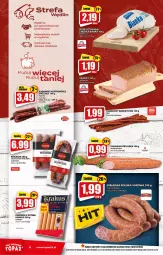 Gazetka promocyjna Topaz - Gazetka - Gazetka - ważna od 13.10 do 13.10.2021 - strona 4 - produkty: Krakus, Top, Sok, Pekpol, Parówki, Parówki z szynki, Tera, Kabanos, Kiełbasa, Miecz, Fa