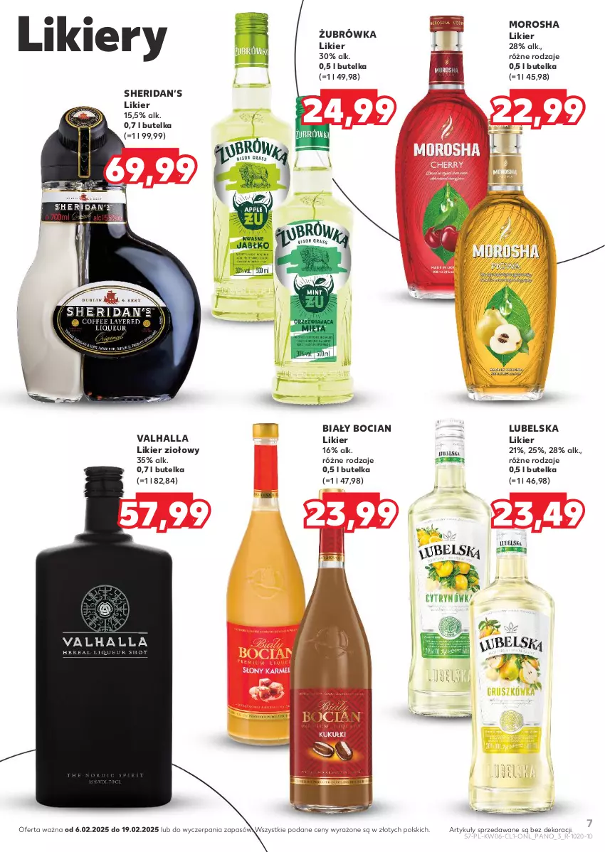 Gazetka promocyjna Kaufland - Barek Kauflandu - ważna 06.02 do 19.02.2025 - strona 7 - produkty: Biały Bocian, Likier