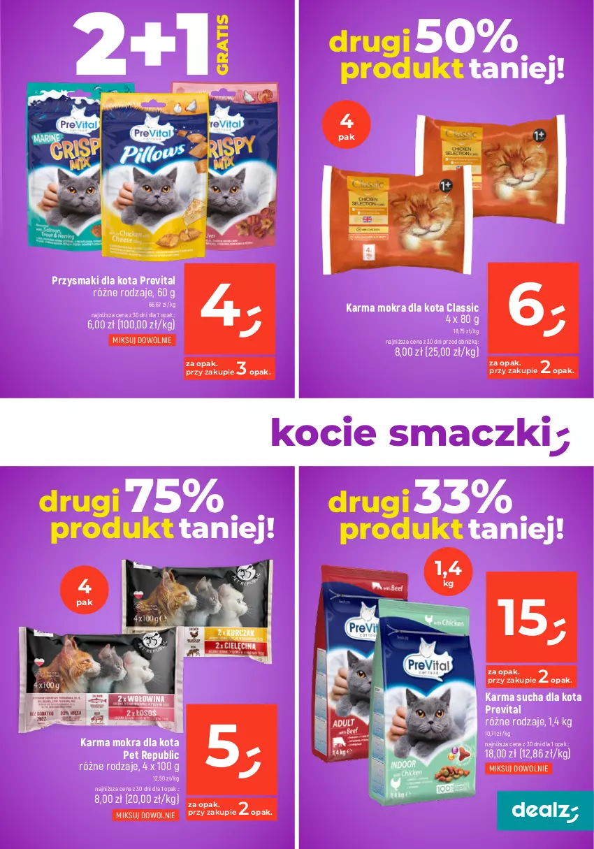 Gazetka promocyjna Dealz - MAKE A DEALZ - ważna 21.03 do 27.03.2024 - strona 31 - produkty: Gra, Koc, Mokra karma, Przysmaki