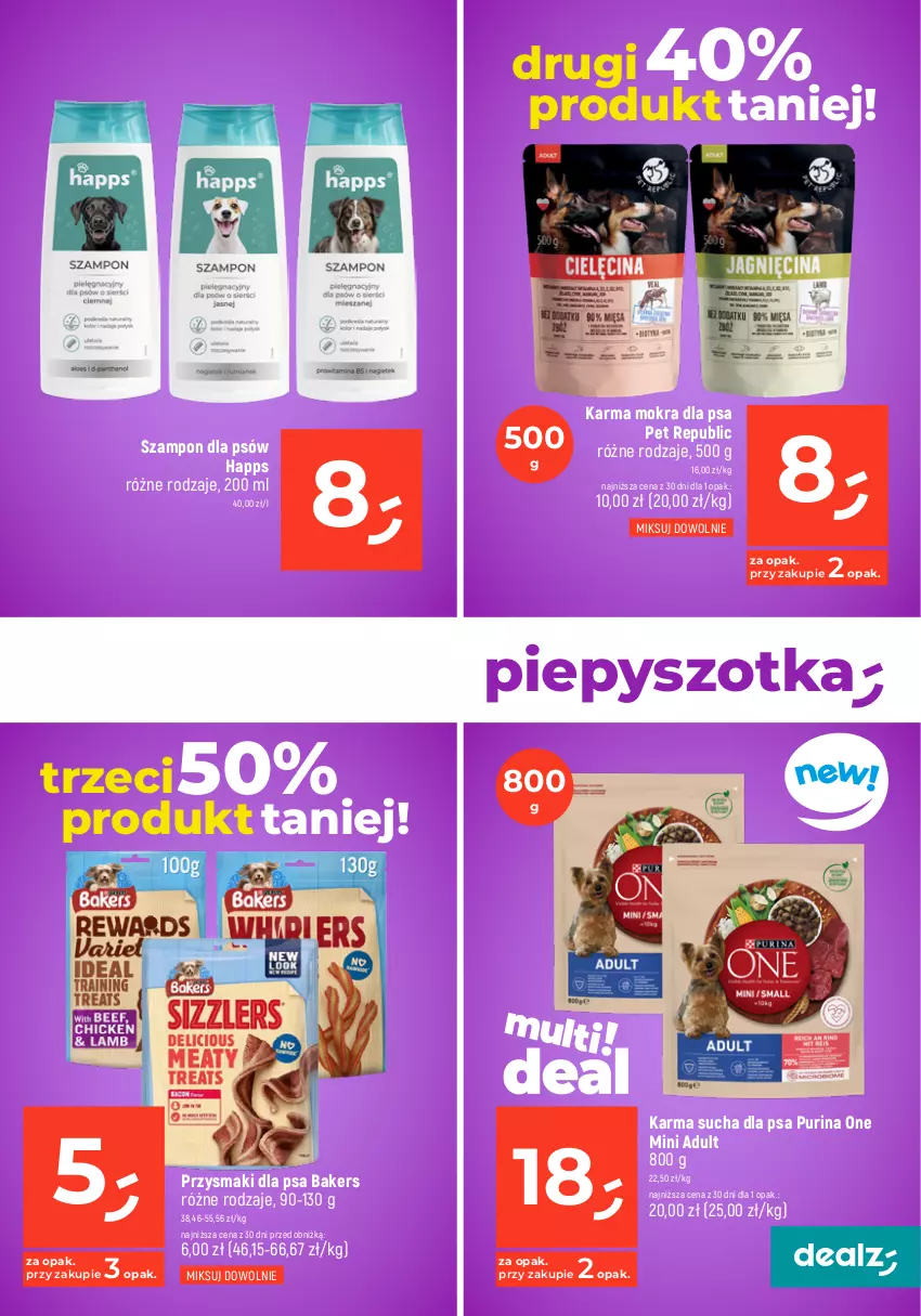 Gazetka promocyjna Dealz - MAKE A DEALZ - ważna 21.03 do 27.03.2024 - strona 33 - produkty: Podkład, Przysmaki, Pur, Purina, Szampon