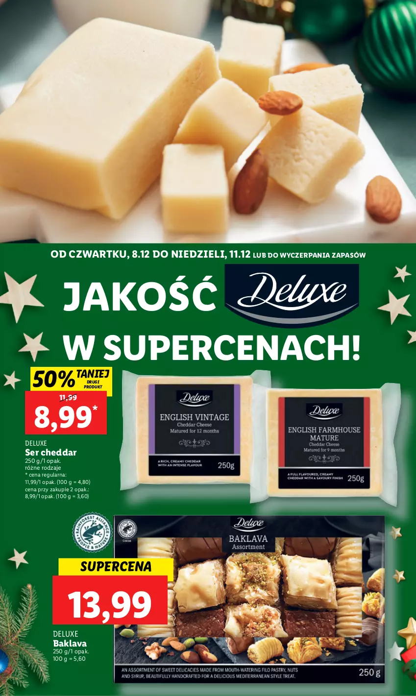 Gazetka promocyjna Lidl - GAZETKA - ważna 05.12 do 11.12.2022 - strona 68 - produkty: Cheddar, Ser