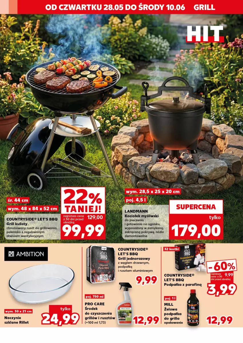 Gazetka promocyjna Kaufland - Mocny Start - ważna 01.06 do 02.06.2026 - strona 30 - produkty: Ambition, Grill, Koc, Palenisko, Piec, Por