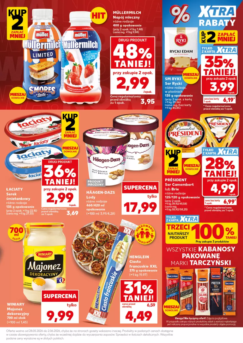 Gazetka promocyjna Kaufland - Mocny Start - ważna 01.06 do 02.06.2026 - strona 9 - produkty: Edam, Majonez, Rycki Edam, Ser