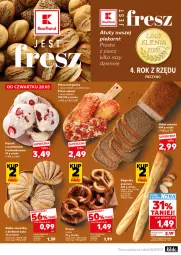Gazetka promocyjna Kaufland - Mocny Start - Gazetka - ważna od 02.06 do 02.06.2026 - strona 16 - produkty: Piec, Pączek, Ser, Mus, Salami, Pizza, Edam, Pieczywo, Chleb, Bułka