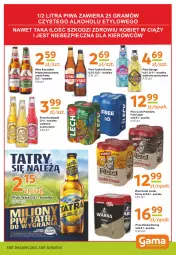 Gazetka promocyjna Gama - Gazetka Gama - Gazetka - ważna od 07.07 do 07.07.2023 - strona 11 - produkty: Piwa, Piwo, Piec, Gra, Kasztelan, Tyskie, Warka, Tatra, Kozel, Lech Premium