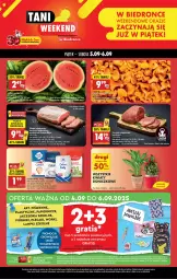 Gazetka promocyjna Biedronka - Tani Weekend - Gazetka - ważna od 06.09 do 06.09.2025 - strona 1 - produkty: Por, Gra, Papier, Kosz, Piórnik, Plecak, Arbuz, Woal, Okno