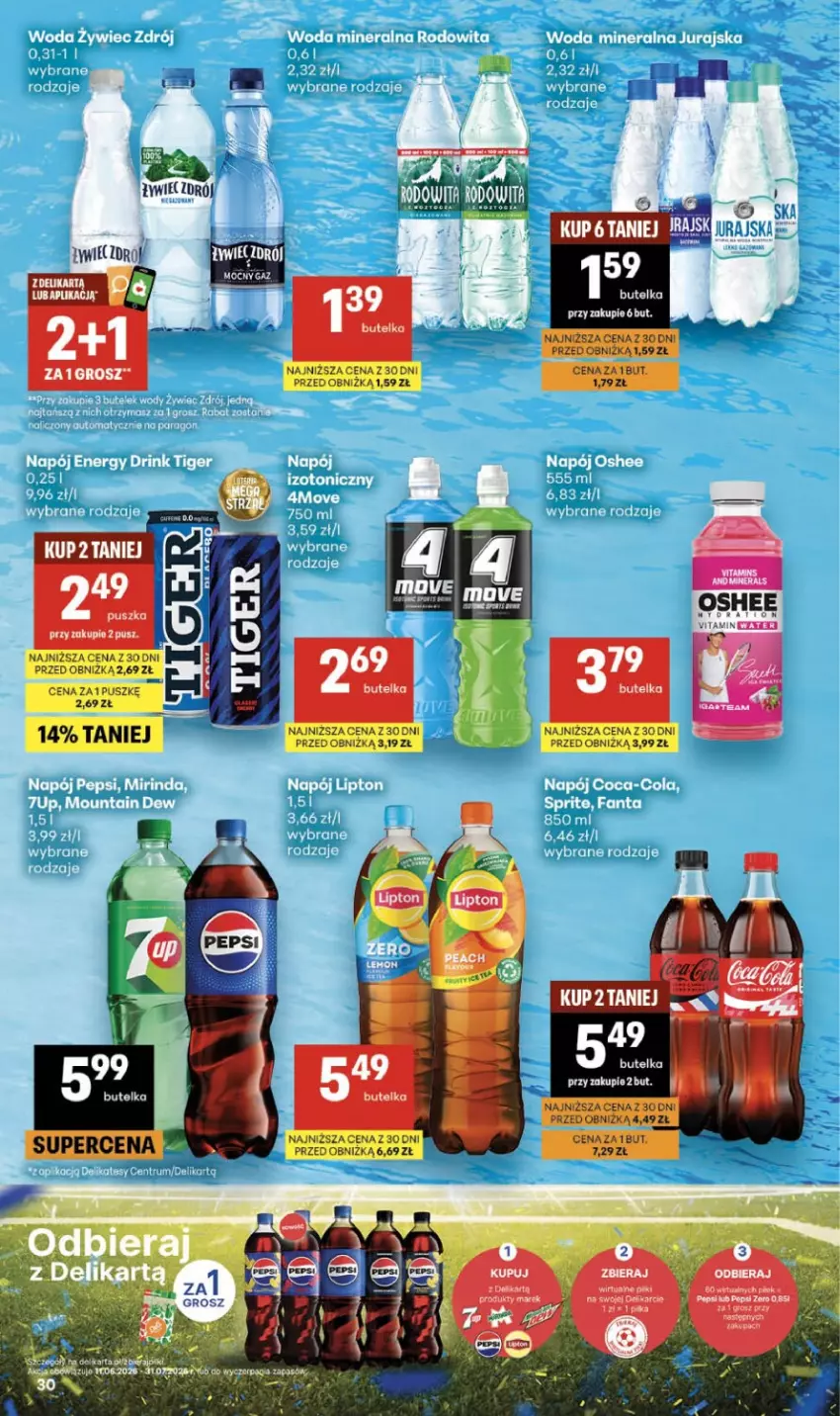 Gazetka promocyjna Delikatesy Centrum - Franczyza DC27 Czwartek - ważna 02.07 do 08.07.2026 - strona 30 - produkty: Pepsi