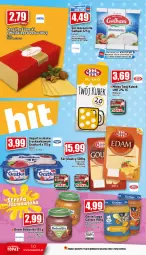 Gazetka promocyjna Topaz - Gazetka - Gazetka - ważna od 11.01 do 11.01.2023 - strona 10 - produkty: Mozzarella, Top, Ser, Gra, Danone, Gerber, Jogurt, BoboVita, Mlekovita, Vita C, Edam, Galbani, Deser, Gouda, Mleko