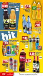 Gazetka promocyjna Topaz - Gazetka - Gazetka - ważna od 11.01 do 11.01.2023 - strona 18 - produkty: Hoop, Top, 7up, Mirinda, Pepsi, Hellena, Lipton, Napój izotoniczny, Napój gazowany, Syrop, Oshee, Woda, Napój
