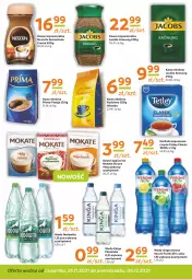 Gazetka promocyjna Gama - Gazetka Gama - Gazetka - ważna od 06.12 do 06.12.2021 - strona 6 - produkty: Kawa rozpuszczalna, Sok, Kawa mielona, Kawa, Tetley, Prima, Woda niegazowana, Cappuccino, Jacobs, Woseba, Woda, Herbata