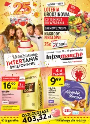 Gazetka promocyjna Intermarche - Gazetka Intermarche - Gazetka - ważna od 19.10 do 19.10.2022 - strona 1 - produkty: Kawa mielona, Kawa, Mleczko, Mocca Fix Gold, Woseba, Milka