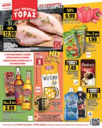 Gazetka promocyjna Topaz - Gazetka - Gazetka - ważna od 07.08 do 07.08.2024 - strona 1 - produkty: Piwa, Piwo, Kurczak, Gra, Kawa, Desperados, Tymbark, Napój, Mięta