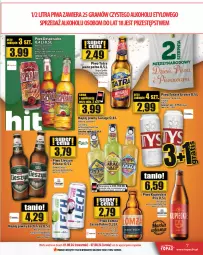 Gazetka promocyjna Topaz - Gazetka - Gazetka - ważna od 07.08 do 07.08.2024 - strona 7 - produkty: Piwo, Piec, Top, Por, Kupiec, Tyskie, Tatra, Desperados, Carlsberg, Napój, Fa