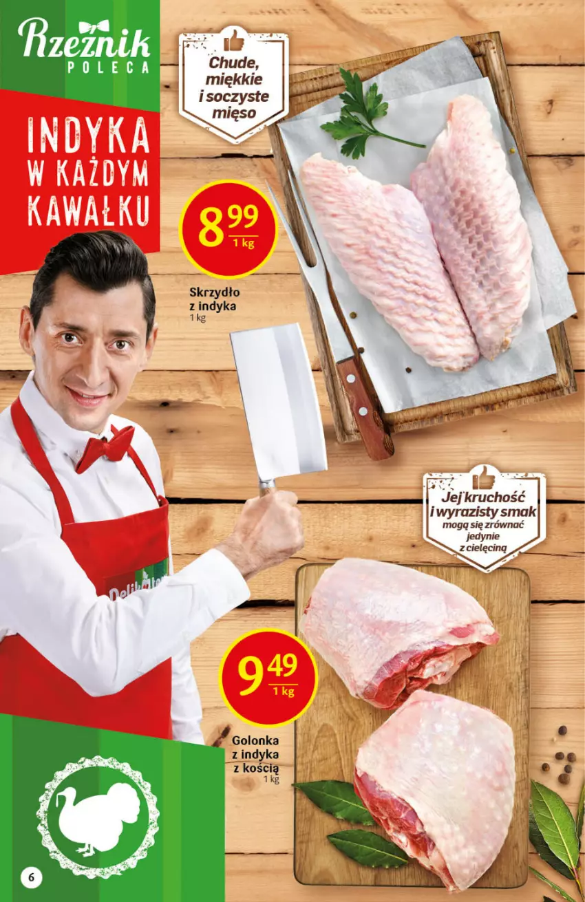 Gazetka promocyjna Delikatesy Centrum - Gazetka DC46 n. fresh - ważna 18.11 do 24.11.2021 - strona 6 - produkty: Golonka z indyka, Mięso