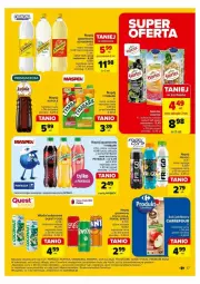 Gazetka promocyjna Carrefour - Gazetka - ważna od 08.06 do 08.06.2024 - strona 14 - produkty: Sok, Gin, Coca-Cola, Pepsi, Sok jabłkowy, Schweppes, Napój gazowany, Tymbark, Fanta, Woda, Sprite, Napój, Nektar, Kokos, Hortex, Fa