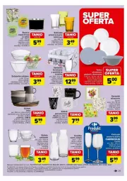 Gazetka promocyjna Carrefour - Gazetka - ważna od 08.06 do 08.06.2024 - strona 27 - produkty: Ser, Por, Bell, Salaterka, Serwetki, LANA, Karafka, Talerz, Szklanka, Kubek, Deser, Kieliszek, Fa
