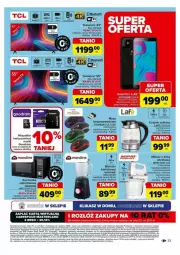 Gazetka promocyjna Carrefour - Gazetka - ważna od 08.06 do 08.06.2024 - strona 31 - produkty: Top, NBA, Gra, Blender, Czajnik, Kosz, MyPhone, Tran, Mysz, Telewizor, Grill, Kasia, Smartfon, LG, HP, Fa