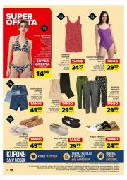 Gazetka promocyjna Carrefour - Gazetka - ważna od 08.06 do 08.06.2024 - strona 32 - produkty: Klapki, Top, Buty, Szorty, Majtki, Kostium, Klej, Spodnie, Sukienka