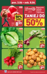 Gazetka promocyjna Aldi - Pełna oferta - Gazetka - ważna od 08.06 do 08.06.2024 - strona 2 - produkty: Warzywa, Inka, Ziemniaki, Owoce, Pomidory, Rzodkiewka