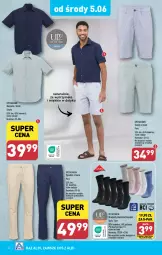 Gazetka promocyjna Aldi - Pełna oferta - Gazetka - ważna od 08.06 do 08.06.2024 - strona 24 - produkty: Szorty, Karp, Kosz, Koszula, Wełna, Spodnie, Fa