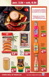 Gazetka promocyjna Aldi - Pełna oferta - Gazetka - ważna od 08.06 do 08.06.2024 - strona 7 - produkty: Piwa, Piwo, Ser, Mus, Gra, Somersby, Grill, Kiełbasa, Melon, Musztarda, Fa