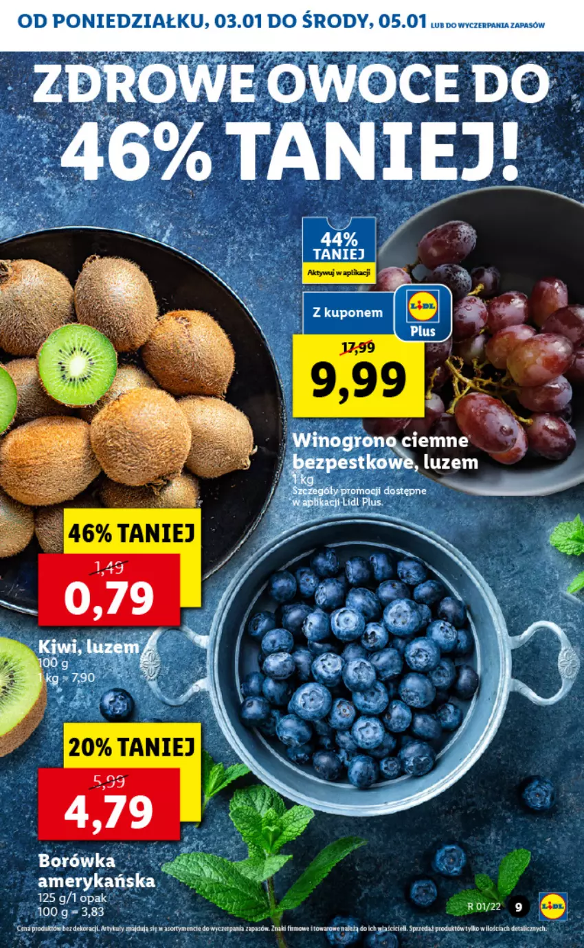 Gazetka promocyjna Lidl - GAZETKA - ważna 03.01 do 05.01.2022 - strona 9